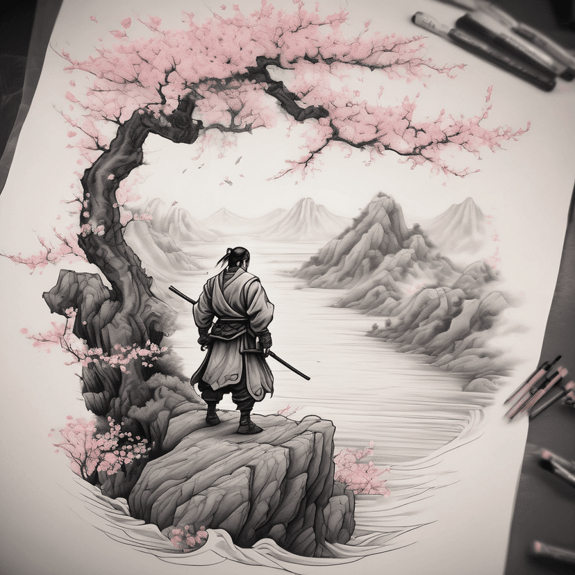 Idée de tatouage sakura