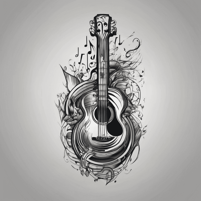 Idea per tatuaggio music