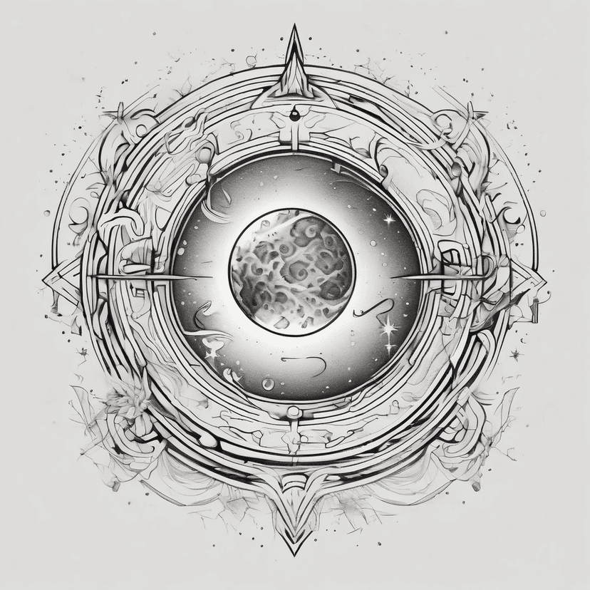 Idea per tatuaggio galaxy
