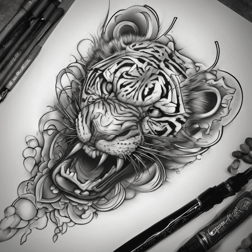 Idea per tatuaggio neural-studio-pro-japanese