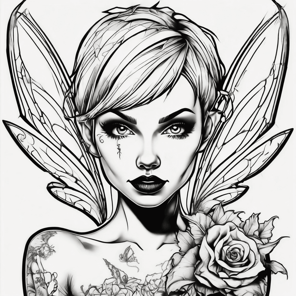 Naughty tinkerbell gothic