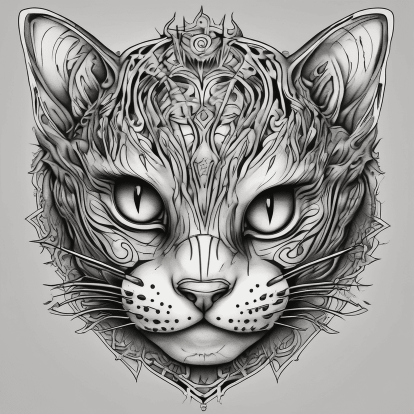 Idée de tatouage cheshire