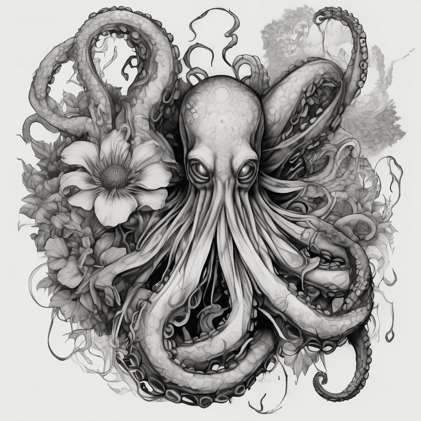Idée de tatouage organic
