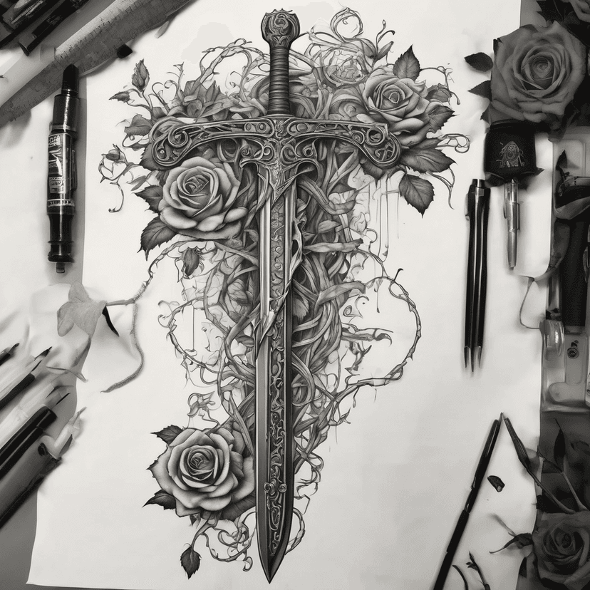 Idée de tatouage vine