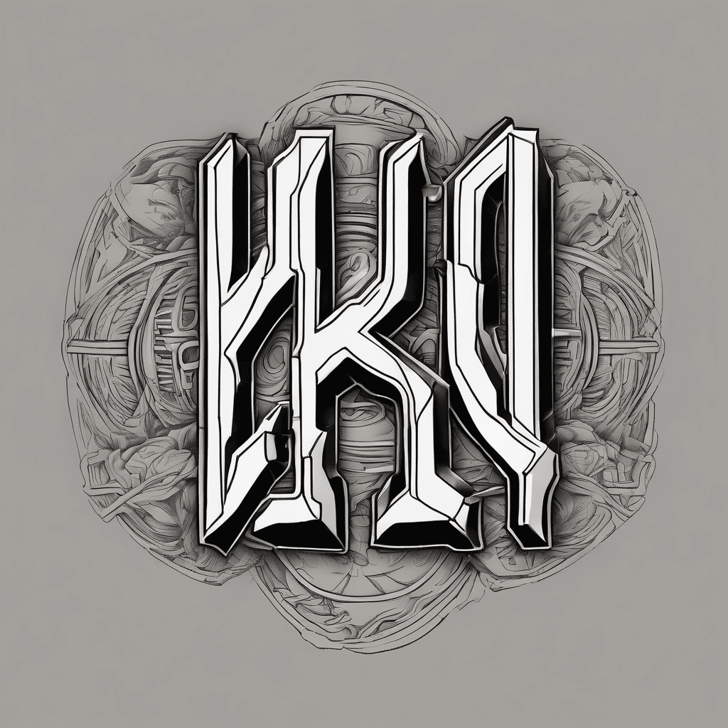 Words wu tang across knuckles in chicano font style