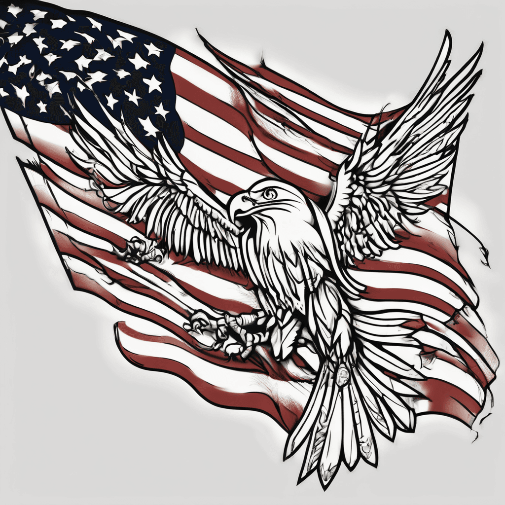 We the people amerixan flag