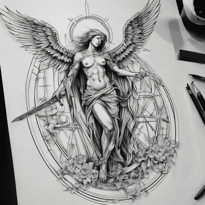 Idée de tatouage structure