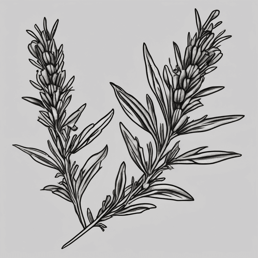 Idea per tatuaggio lavender