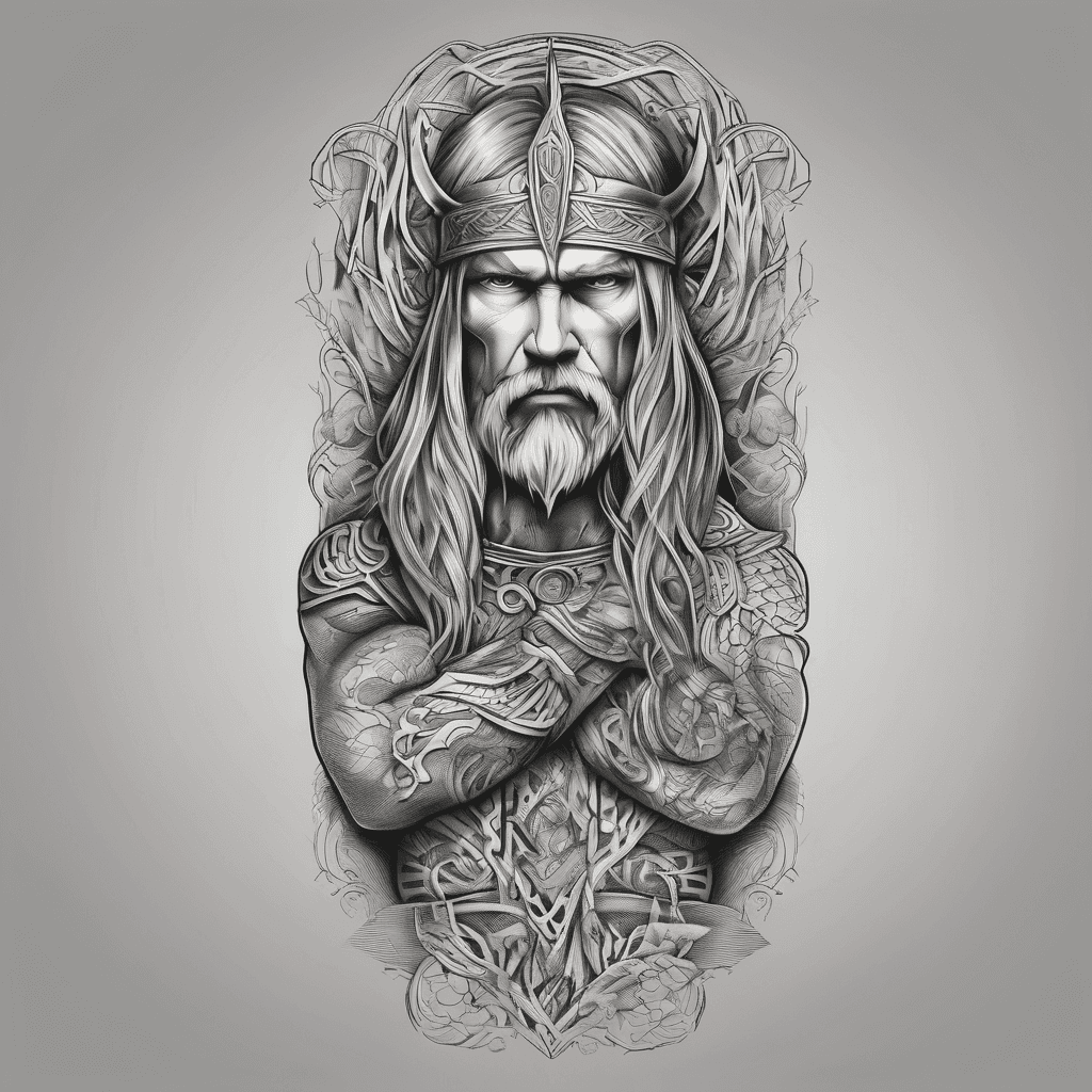 Norse full arm sleeve