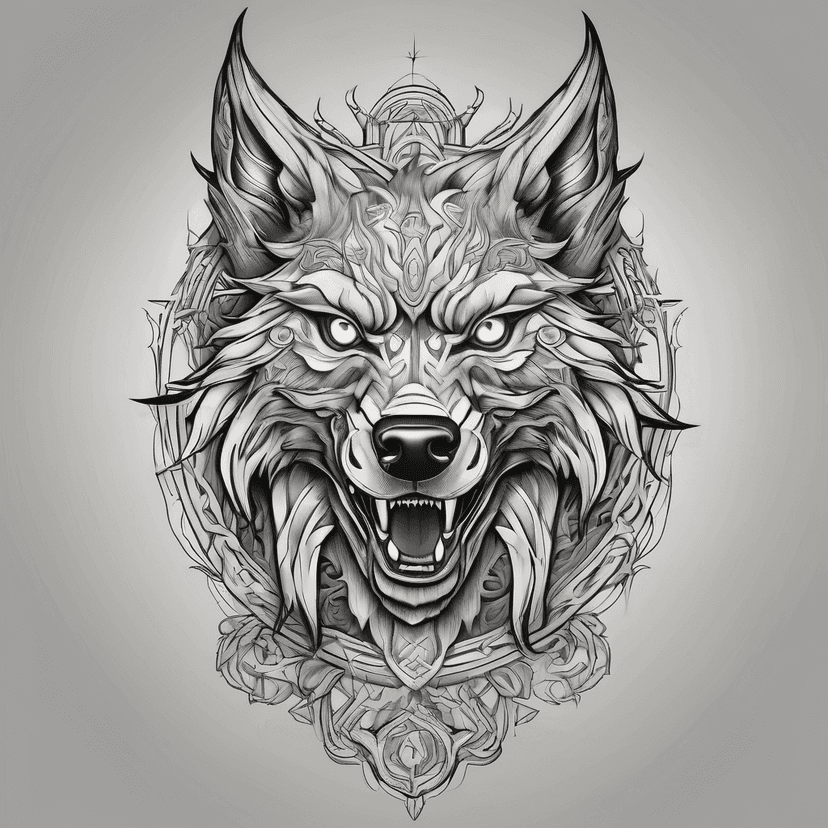 Idea per tatuaggio fenrir