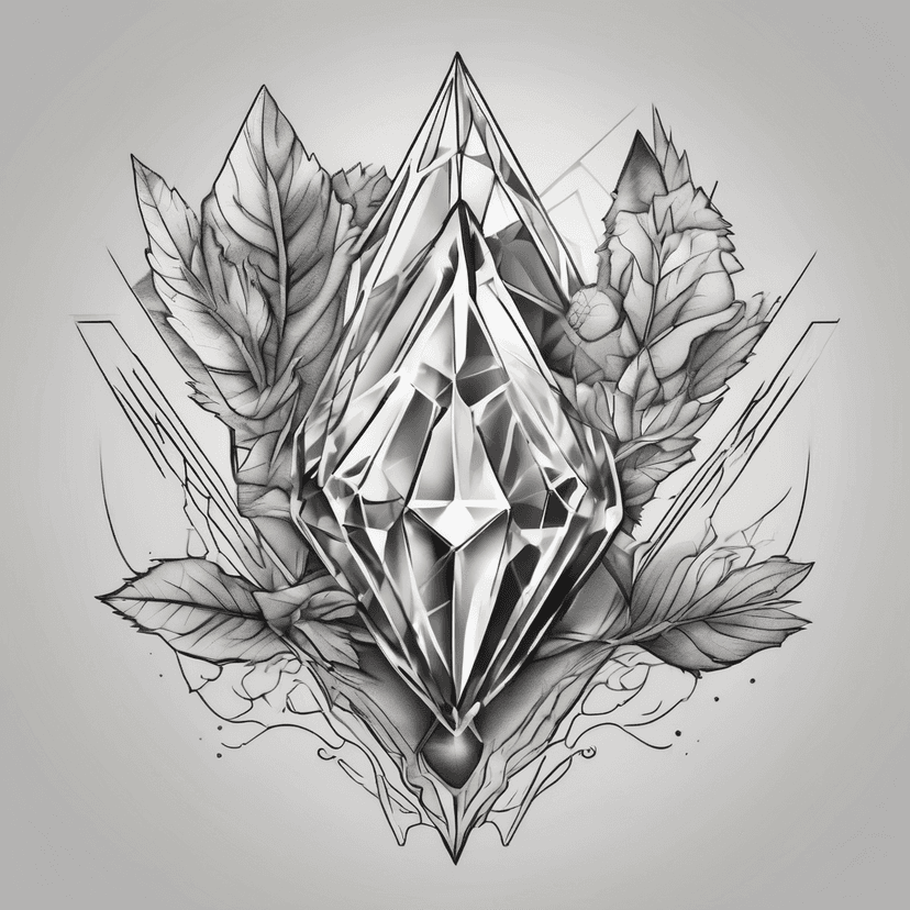 Idea per tatuaggio crystal