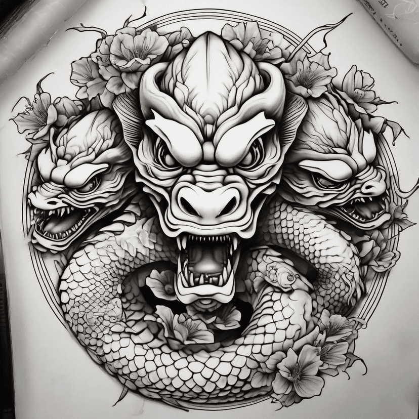 Idea per tatuaggio evil