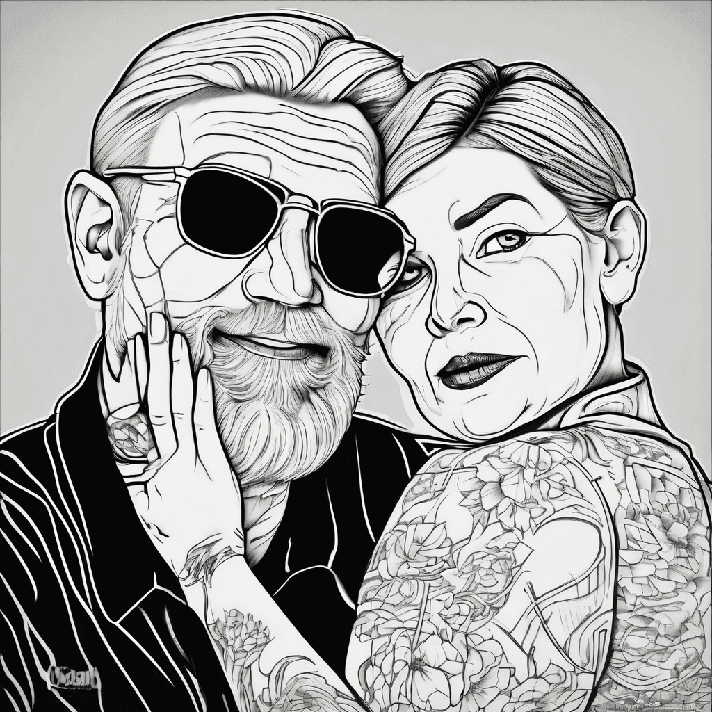 Dad paddy and mam beatrice