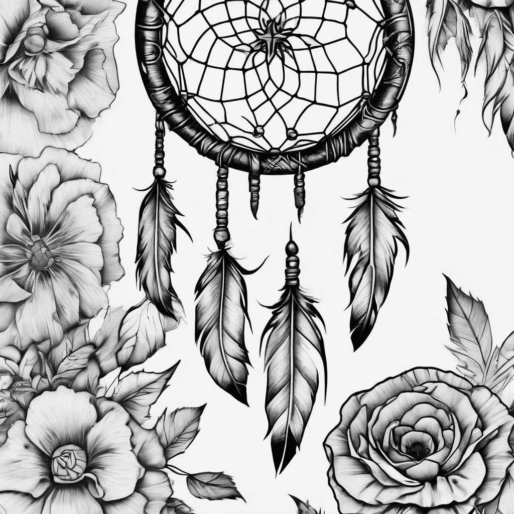Dream catcher with Charlie and poppy