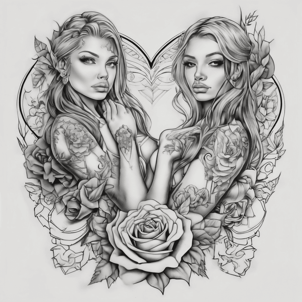 i love my wife and i want a tattoo that remindes me of her.she is very biutiful and kind and lovely and supportive.