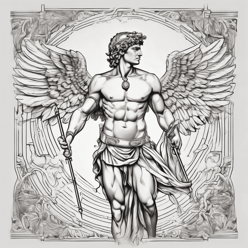 Hermes the messenger of the gods greek mythologie