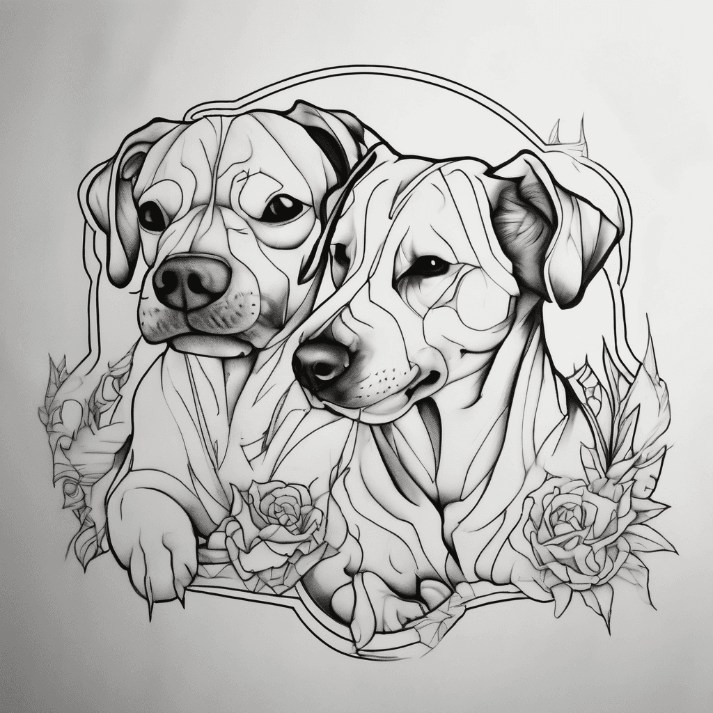 omething to recognize my 2 living dogs and one that passed way last year no background . Don’t want a pic of dog