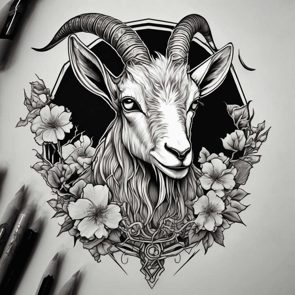 Cybersigilism goat, edgy and emo like