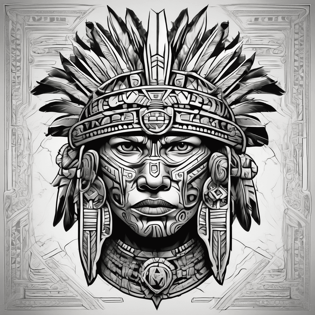 Aztec warrior