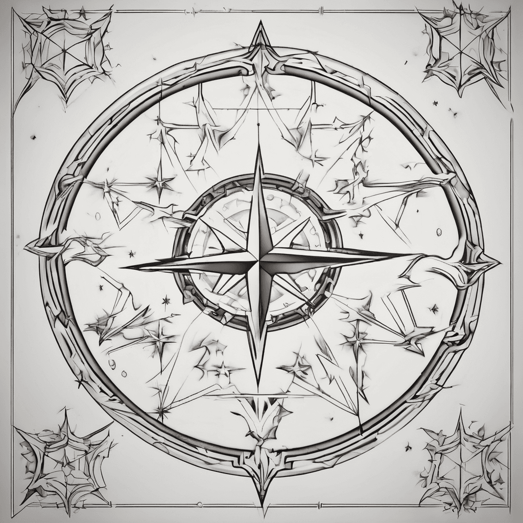 A subtle three star tattoo referencing the following stars sirius, antares, altair