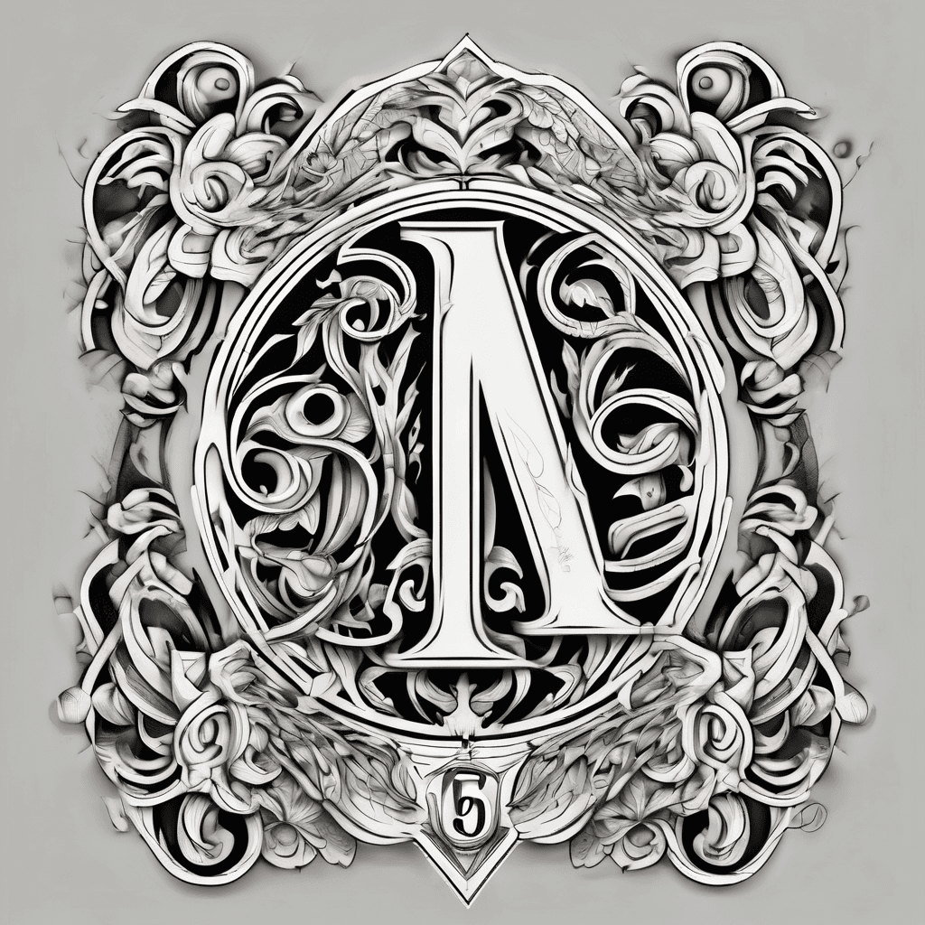 Number monogram