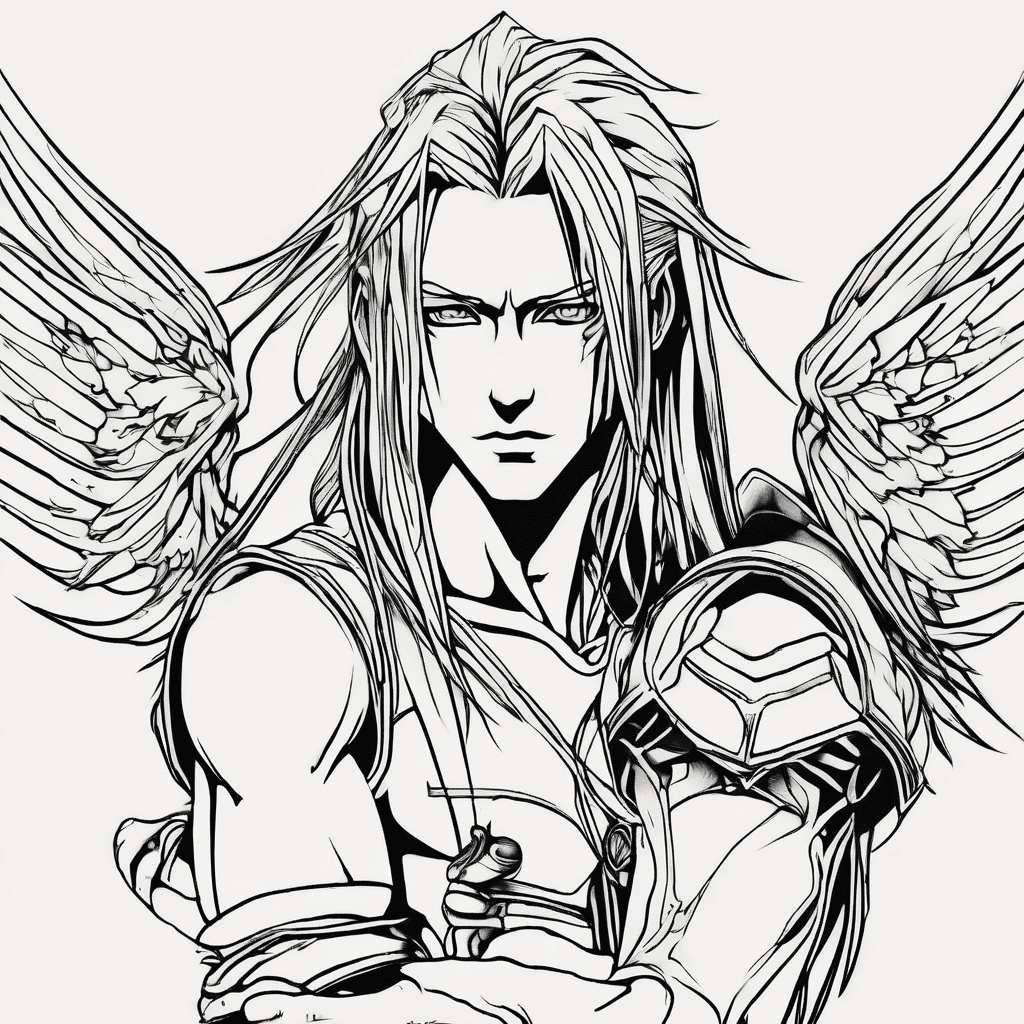 Generate sephiroth and aerith from final fantasy