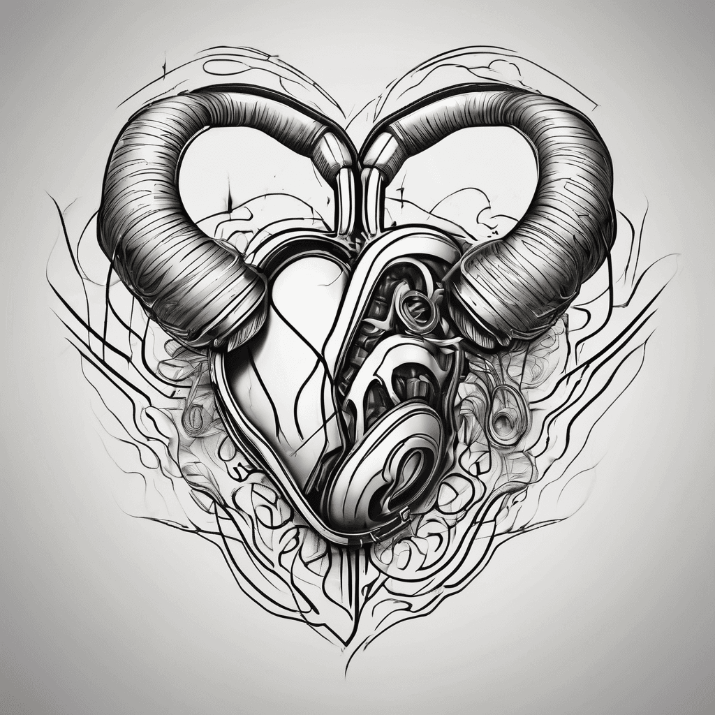 The loss of a heartbeat and music