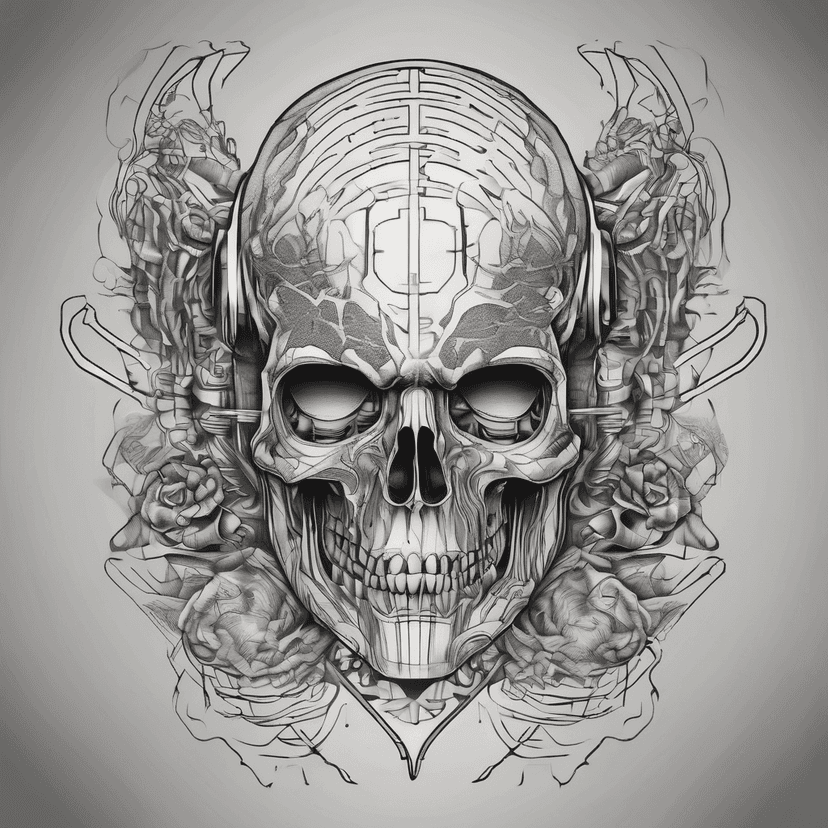 Idea per tatuaggio cybersigilism