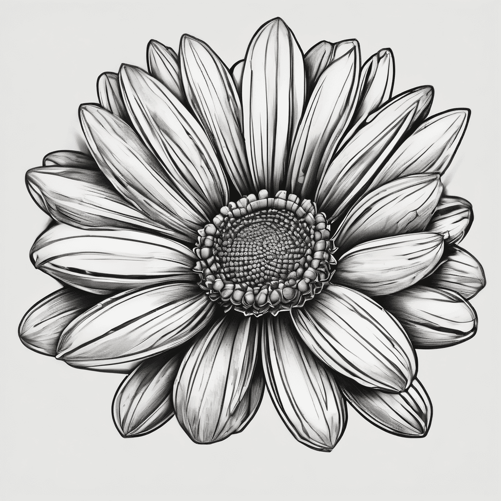 Realistic Daisy flower