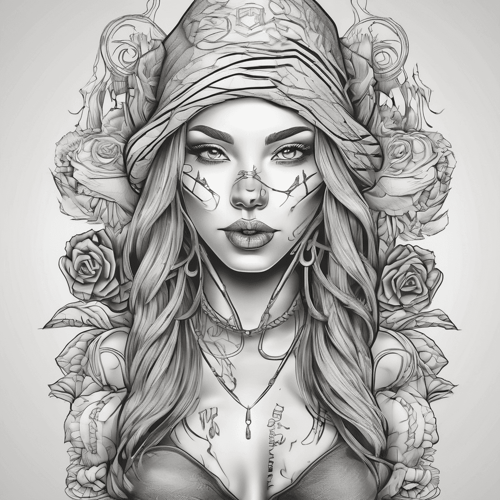 Create a tattoo of vivi name