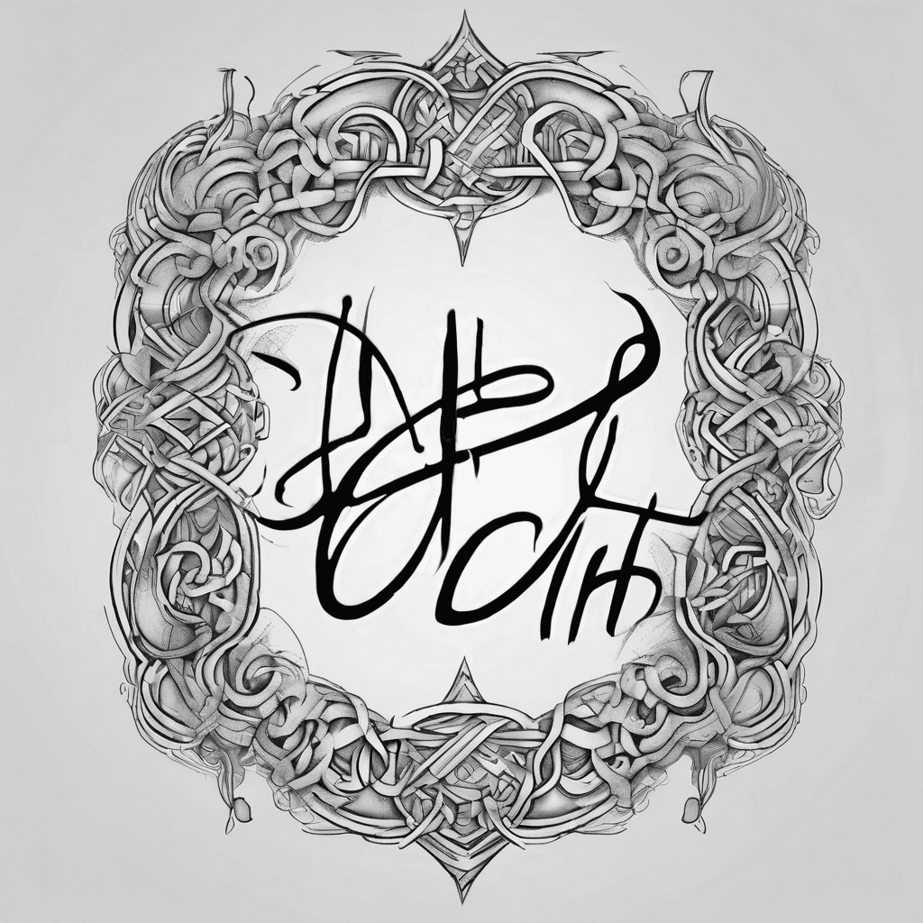 Infinity tatoo A beautiful tattoo design featuring the name "Niah faith" in elegant lettering