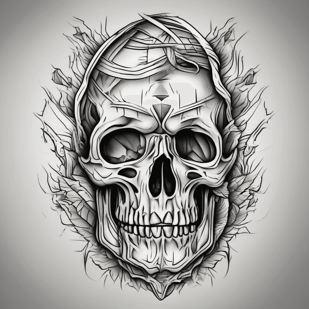 Stack or starve left arm tatto