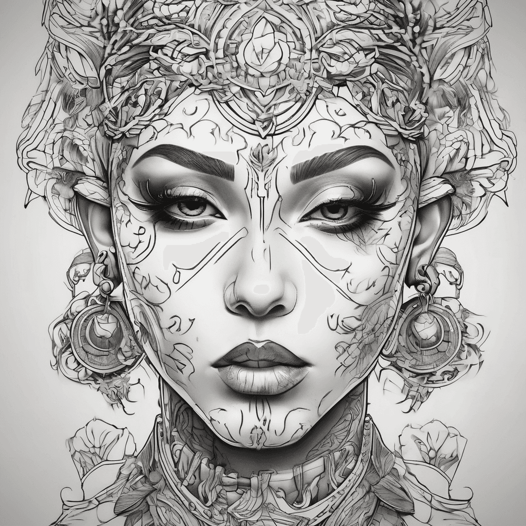 There should be name jiya but it should be hidden and tattoo will be meaning full