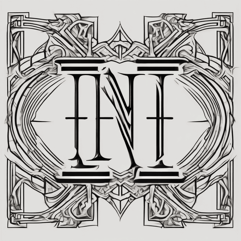 Idea per tatuaggio interlocking