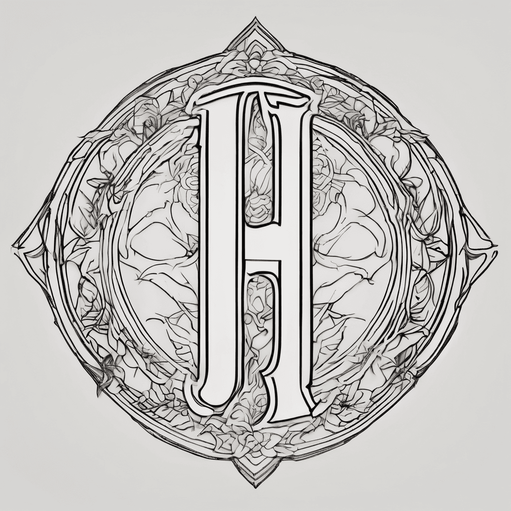 My name Jill in a symbol