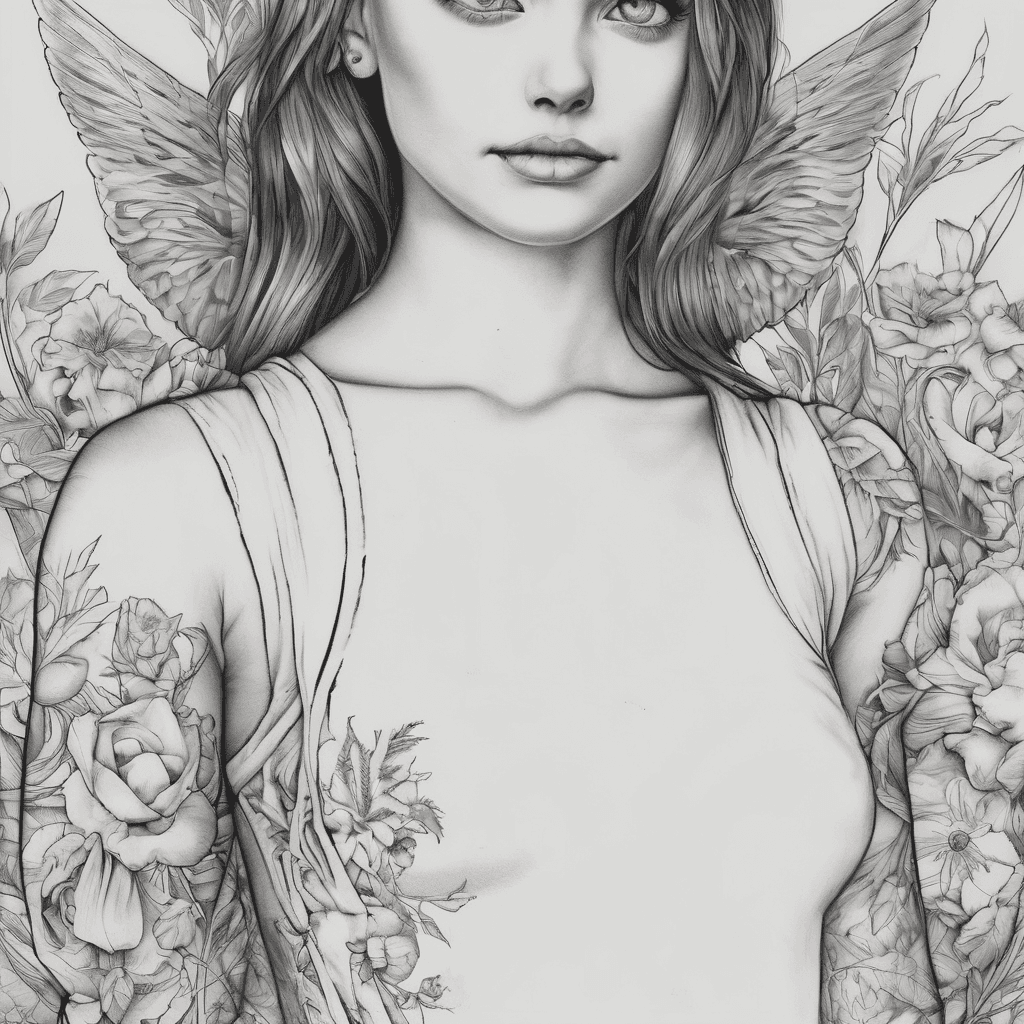 I want to something to represent my kids names. Christian, Grace and Olivia. Currently I like the idea of a left arm sleeve. Maybe wings fro Grace, a subtle cross for Christian and olive branch for Olivia.