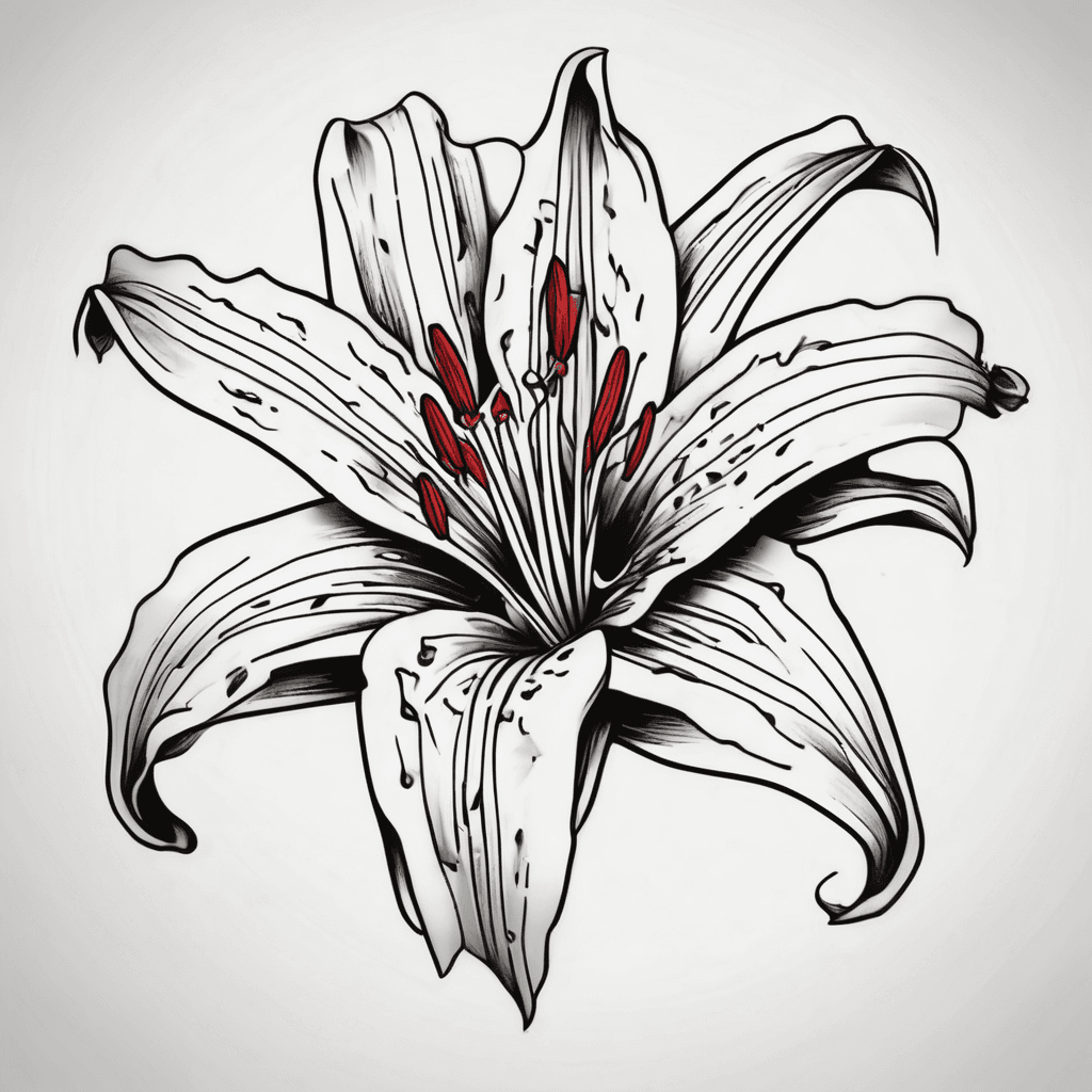 Sonder tattoo
Lillies
Red print