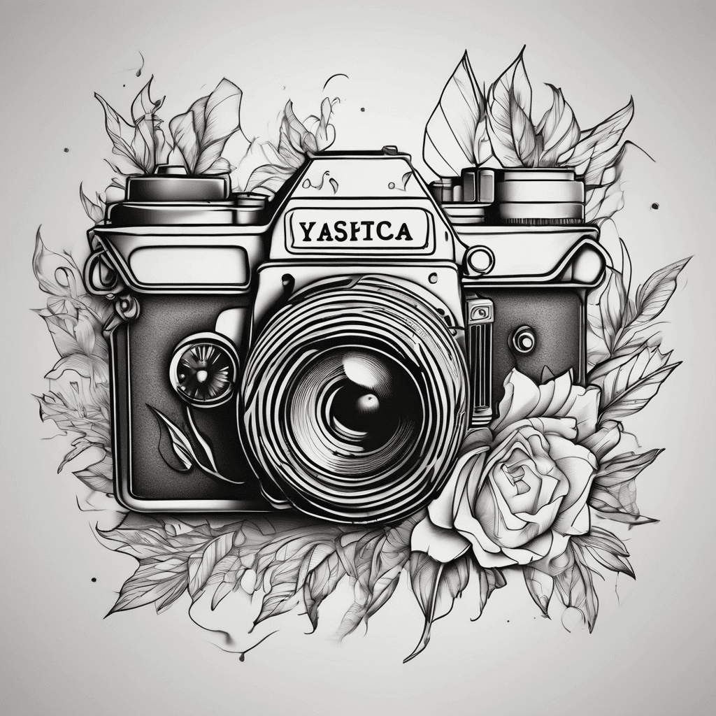 Yashica name tatoo to show my love for her
