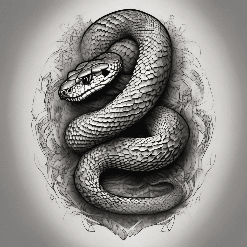 Rattlesnake skin on top of left forearm with, Long Drive Home, written underneath to create a half sleeve