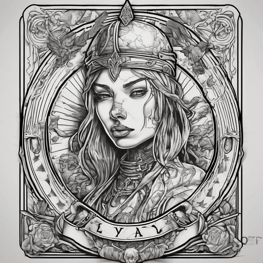 “Loyal to the game” tarot card