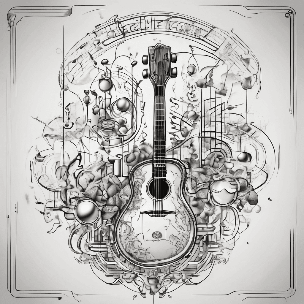 Music science and a caffeine molecule