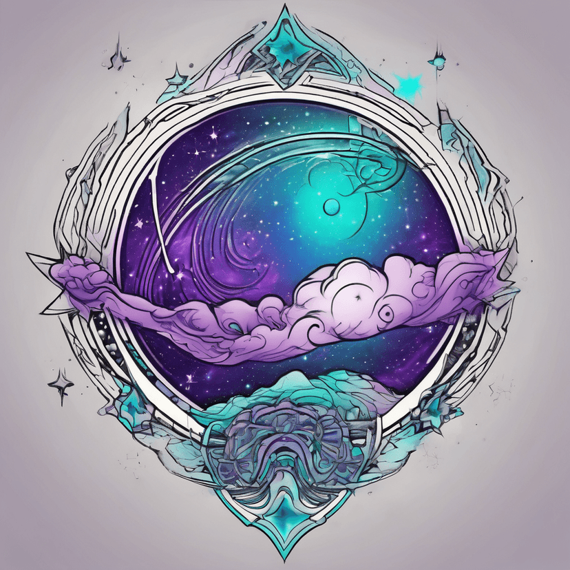 Idée de tatouage teal
