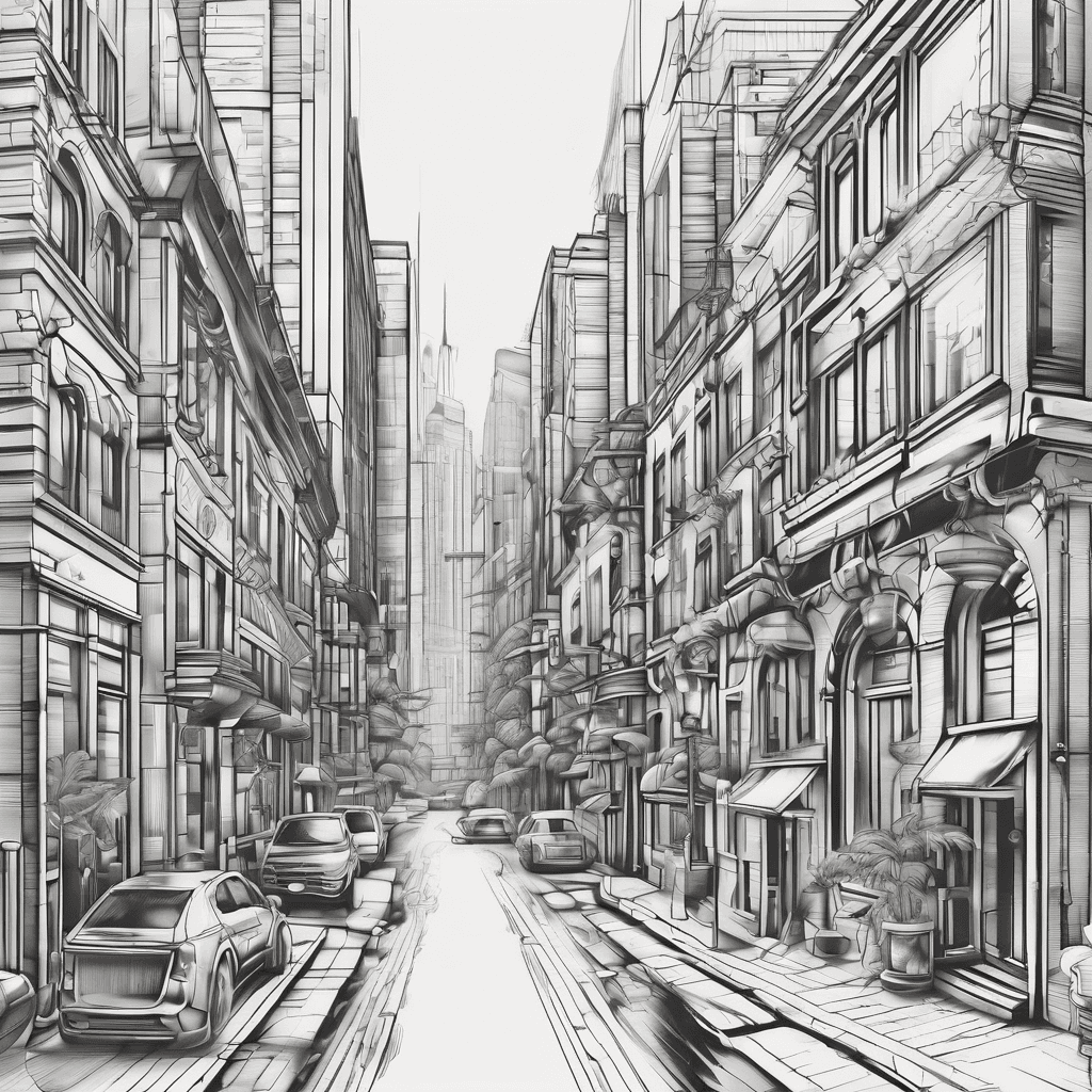 Details in the city, going on leg