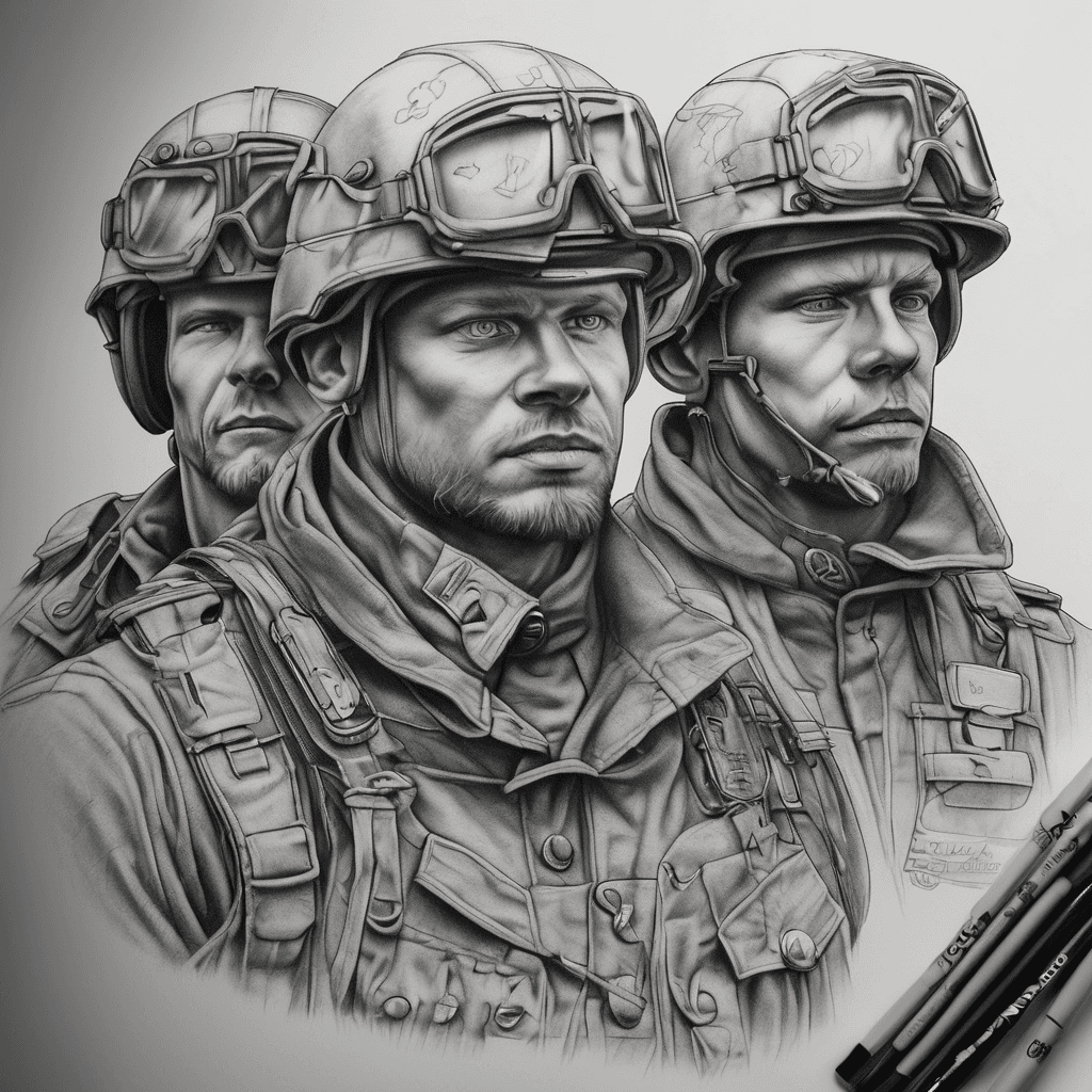 Swedish engineer troops ing3 heraldics,
With two crossed Heckler&knoch g3 with dog tags with nos nihil efference non possimus writhen on one and artic boarder engineer on the other.
