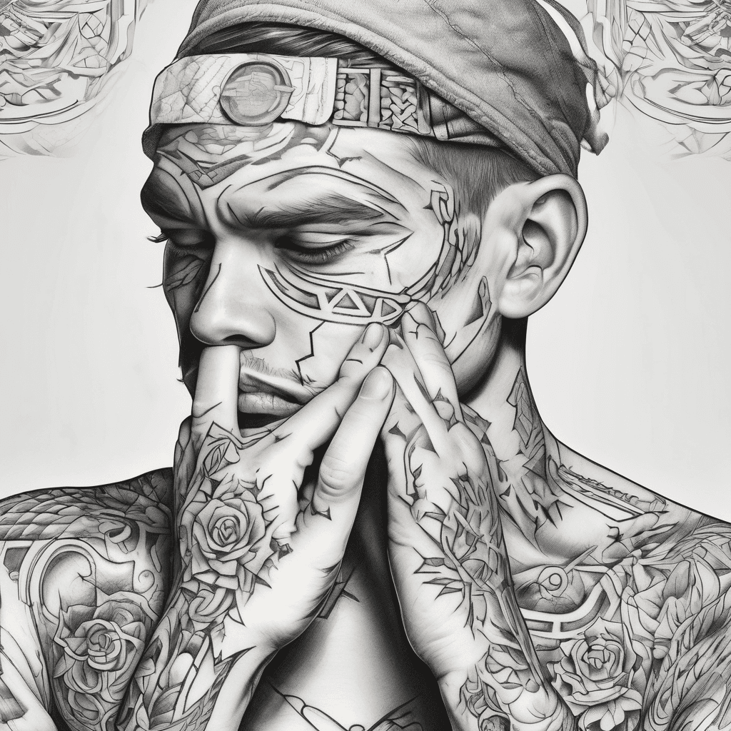 Jim ring finger tattoo