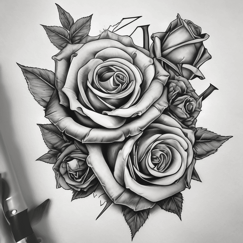 Idée de tatouage ribbon