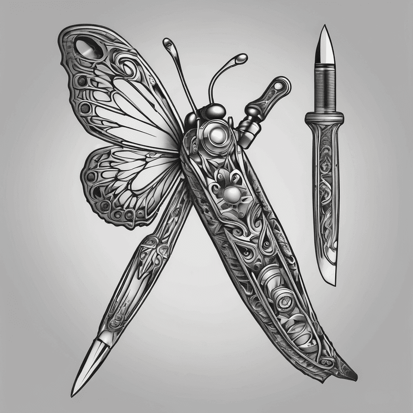 Idea per tatuaggio butterflies