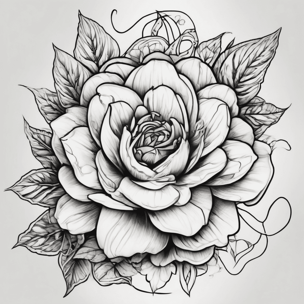 A beautiful tattoo design featuring the name "Mum, She gave me life" in elegant lettering