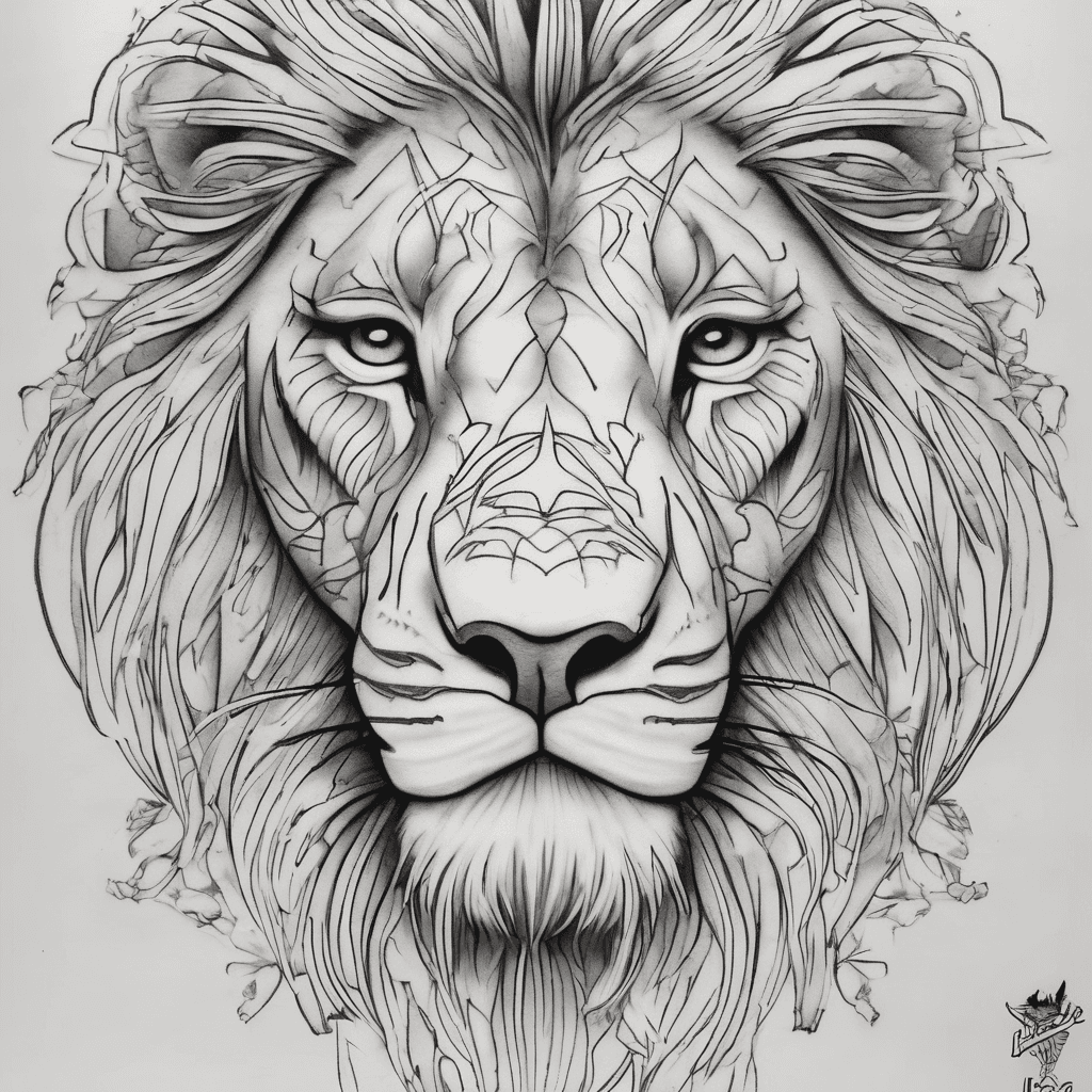 I want a fine-line tattoo that would wrap around my forearm. The tattoo should be a mix of the Lion King scenes of Simba walking behind Timon and Bumba showing his life development or growth