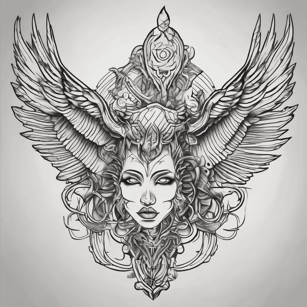 I want a tattoo behind my neck. Something different and unique